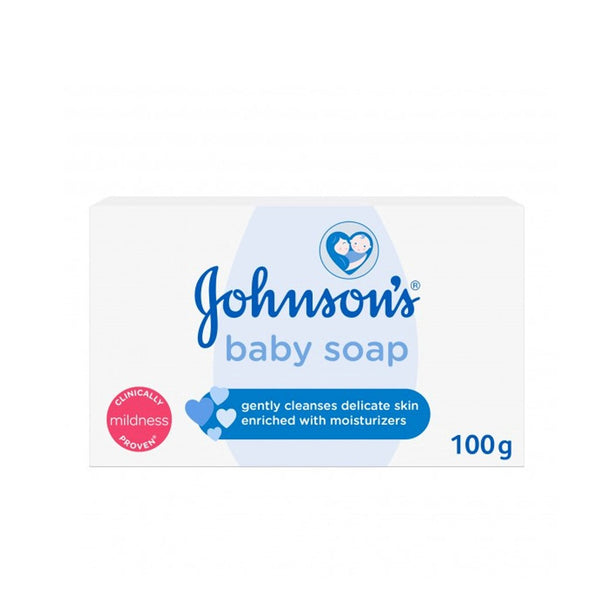 Johnson's Baby White Soap, 100g - My Vitamin Store