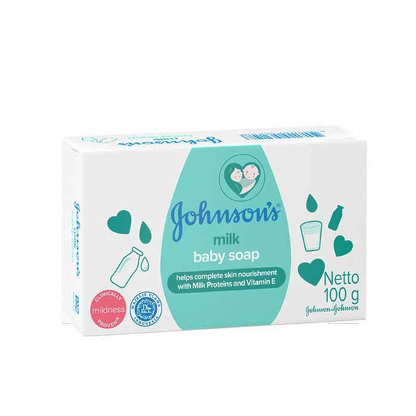 Johnson's Milk Baby Soap, 100g - My Vitamin Store