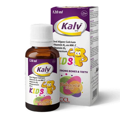 Kalv Syrup Kids 120ml - CCL - My Vitamin Store