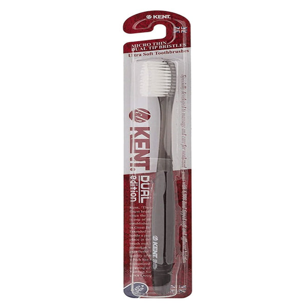 Kent Dual Edition Ultra Soft Toothbrush, 1 Ct - My Vitamin Store