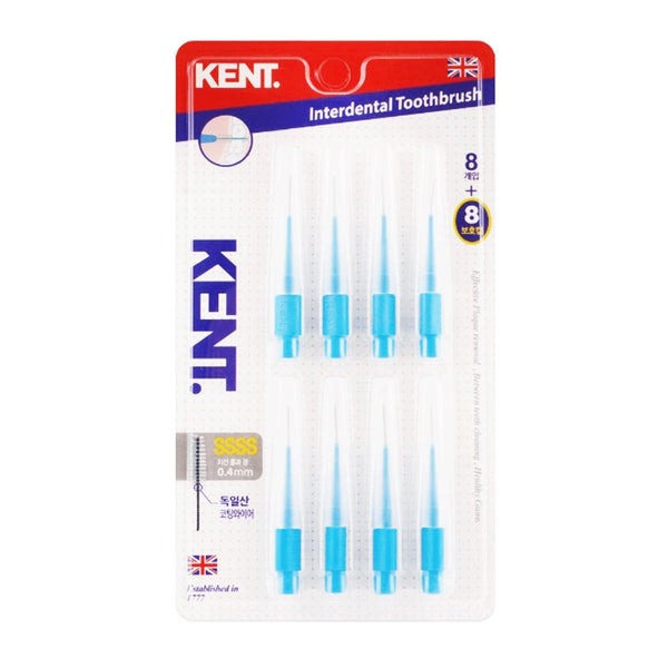 Kent Interdental Toothbrush 0.4mm, 8 Ct - My Vitamin Store