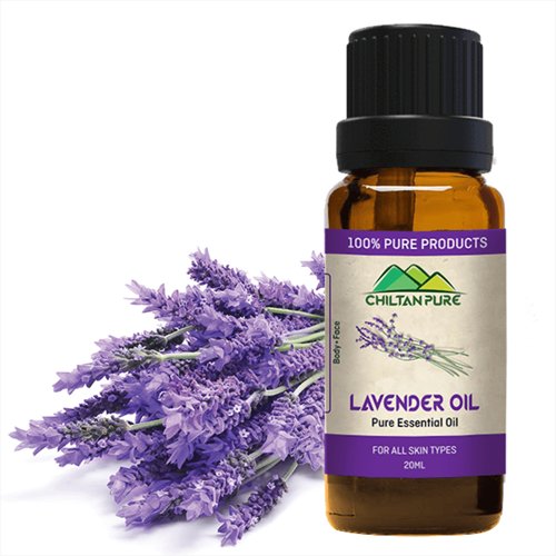 Lavender Essential Oil, 20ml - Chiltan Pure - My Vitamin Store