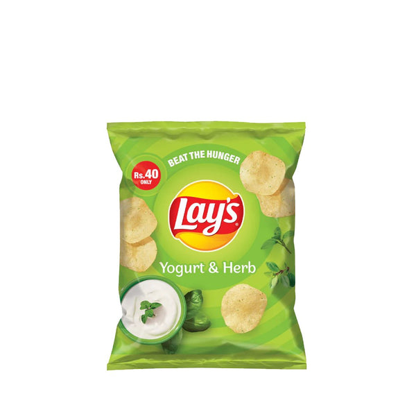 Lay's Yogurt & Herb Potato Chips, 33g - My Vitamin Store