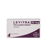 Levitra (Vardenafil) Tablets 20mg, 4 Ct - Bayer