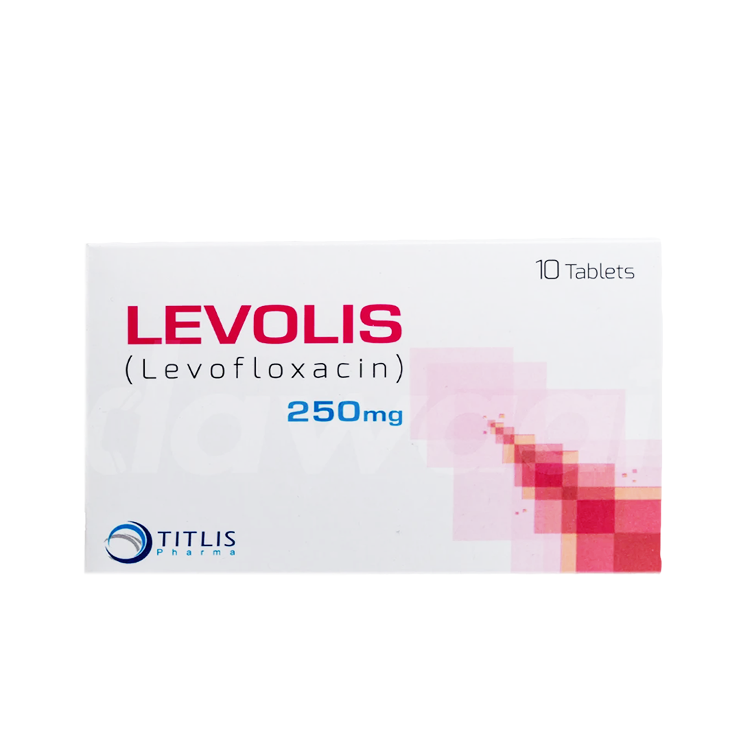Levolis (Levofloxacin) 250mg, 10 Ct - Titlis