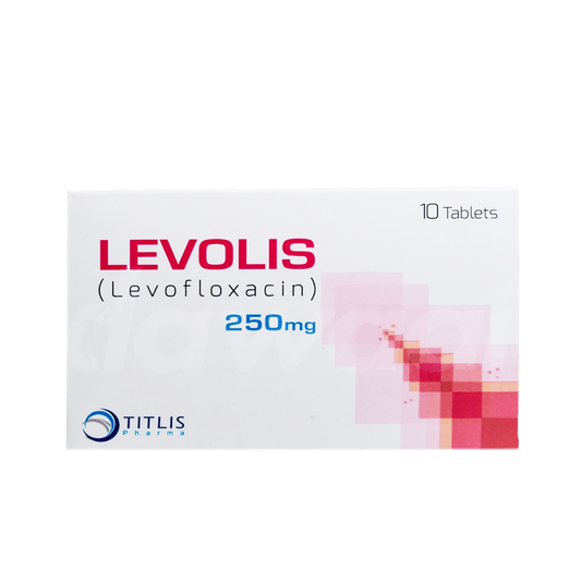 Levolis (Levofloxacin) 250mg, 10 Ct - Titlis