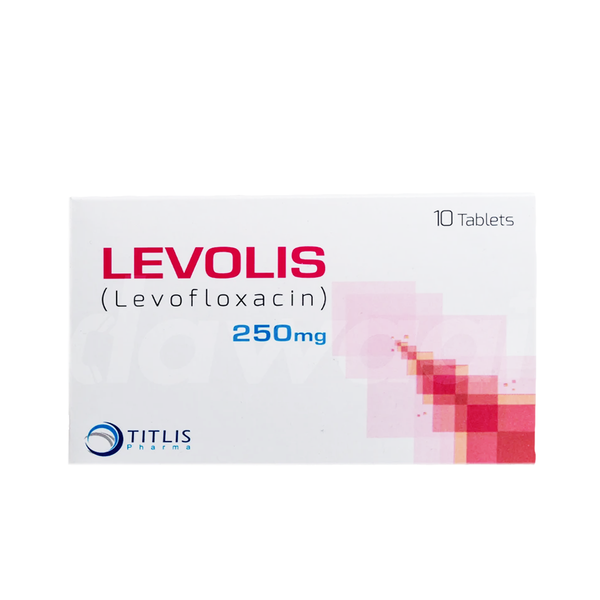 Levolis (Levofloxacin) 250mg, 10 Ct - Titlis