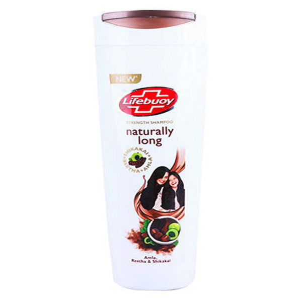 Lifebuoy Naturally Long Shampoo with Amla, Reetha & Shikakai, 370ml - My Vitamin Store