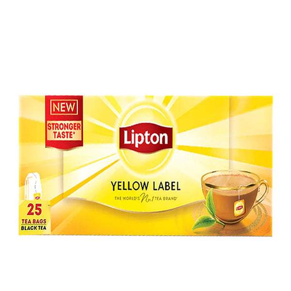 Lipton Yellow Label Tea Bags, 25 Ct - My Vitamin Store