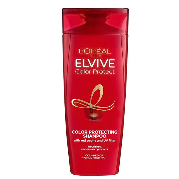 L'Oreal Paris Elvive Color Protect Shampoo for Colored or Highlighted Hair, 360ml - My Vitamin Store