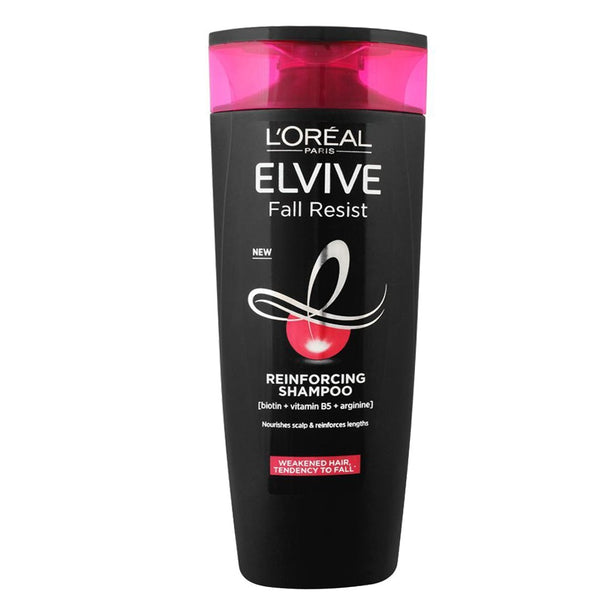 L'Oreal Paris Elvive Fall Resist Shampoo for Weakened Hair, 360ml - My Vitamin Store