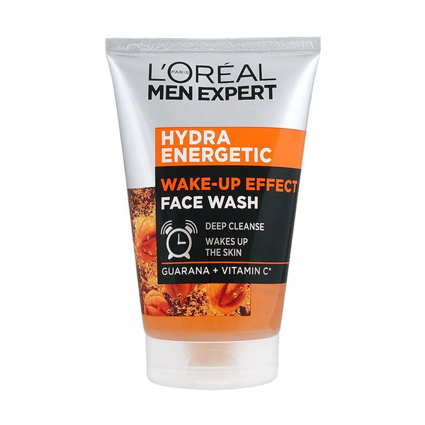 L'Oreal Paris Men Expert Hydra Energetic Wake Up Effect Face Wash, 100ml - My Vitamin Store