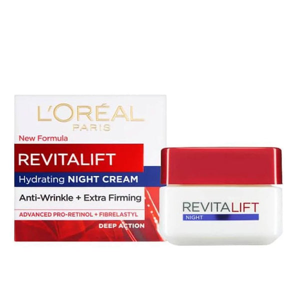 L'Oreal Paris Revitalift Hydrating Deep Action Night Cream, 50ml - My Vitamin Store