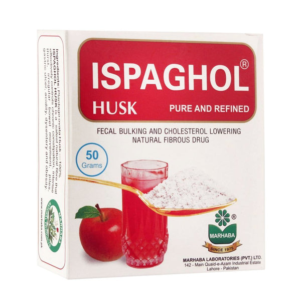 Marhaba Ispaghol (Psyllium) Husk, 50g - My Vitamin Store