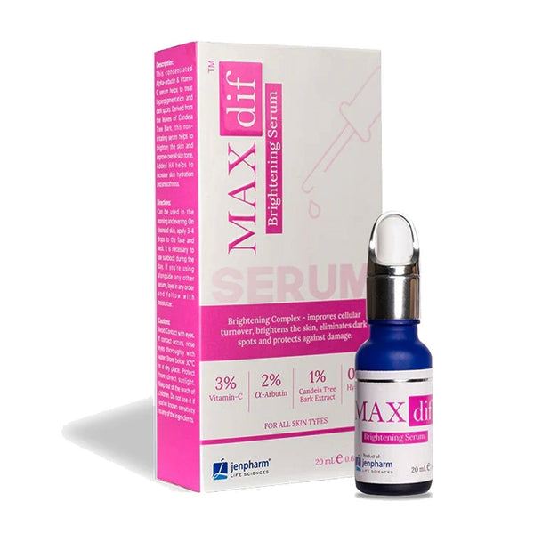 Maxdif Brightening Serum, 20ml - Jenpharm - My Vitamin Store