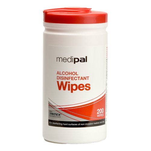 Medipal Alcohol Disinfectant Wipes, 200 Ct - My Vitamin Store
