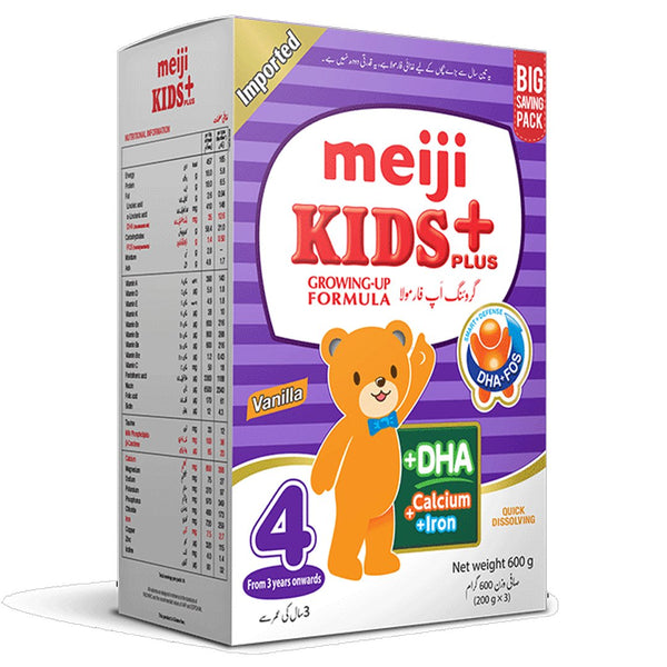 Meiji Kids Plus Formula Stage 4 Vanilla, 200g - My Vitamin Store