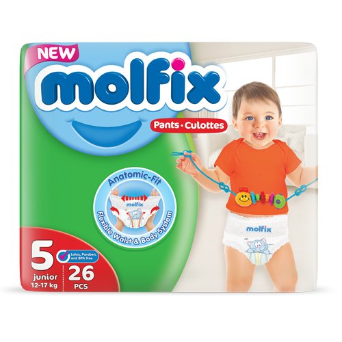 Molfix Pants Size 5 (Junior), 26 Ct - My Vitamin Store