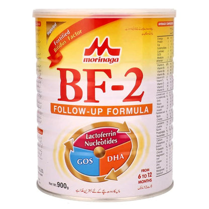 Morinaga BF-2 Follow Up Formula Milk Powder Tin Pack, 900g
