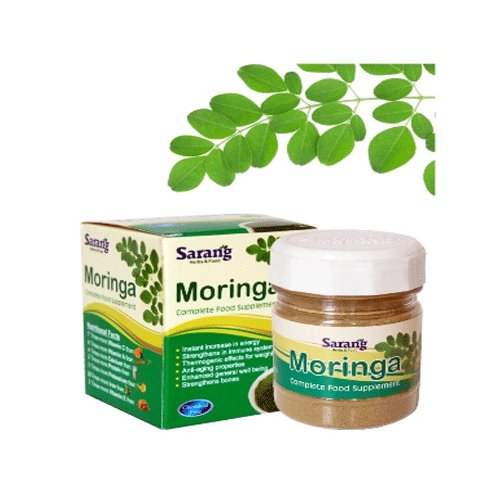 Moringa Powder, 50g - Sarang - My Vitamin Store