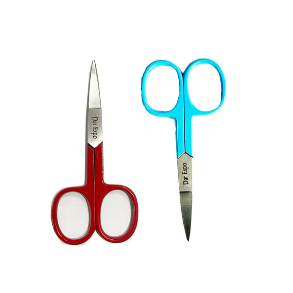 Nail Scissor Curved Colour Coated 3.5", 1 Ct - Dar Expo - My Vitamin Store