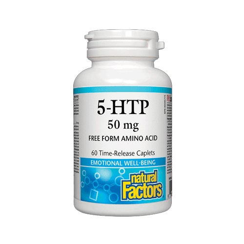 Natural Factors 5-HTP 50 mg, 60 Ct - My Vitamin Store