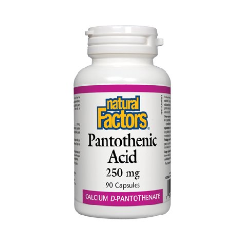 Natural Factors Pantothenic Acid (Vitamin B5), 90 Ct - My Vitamin Store