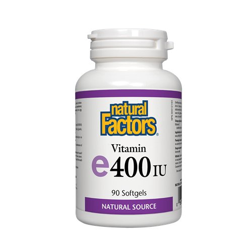 Natural Factors Vitamin E 400IU - My Vitamin Store
