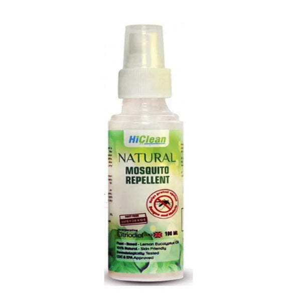 Natural Mosquito Repellent Mist Spray, 100ml - HiClean - My Vitamin Store
