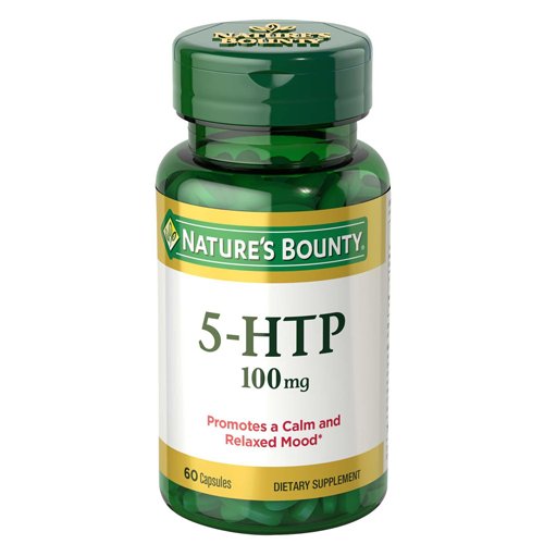 Nature's Bounty 5-HTP 100mg, 60 Ct - My Vitamin Store