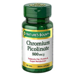 Nature's Bounty Chromium Picolinate 800mcg, 50 Ct - My Vitamin Store