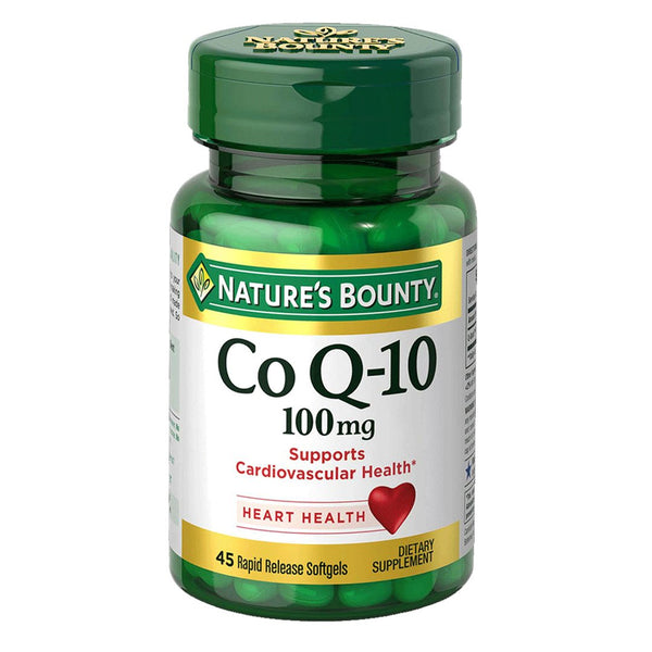 Nature's Bounty CoQ10 100mg, 45 Ct - My Vitamin Store
