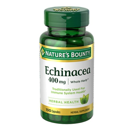 Nature's Bounty Echinacea 400 mg, 100 Ct - My Vitamin Store