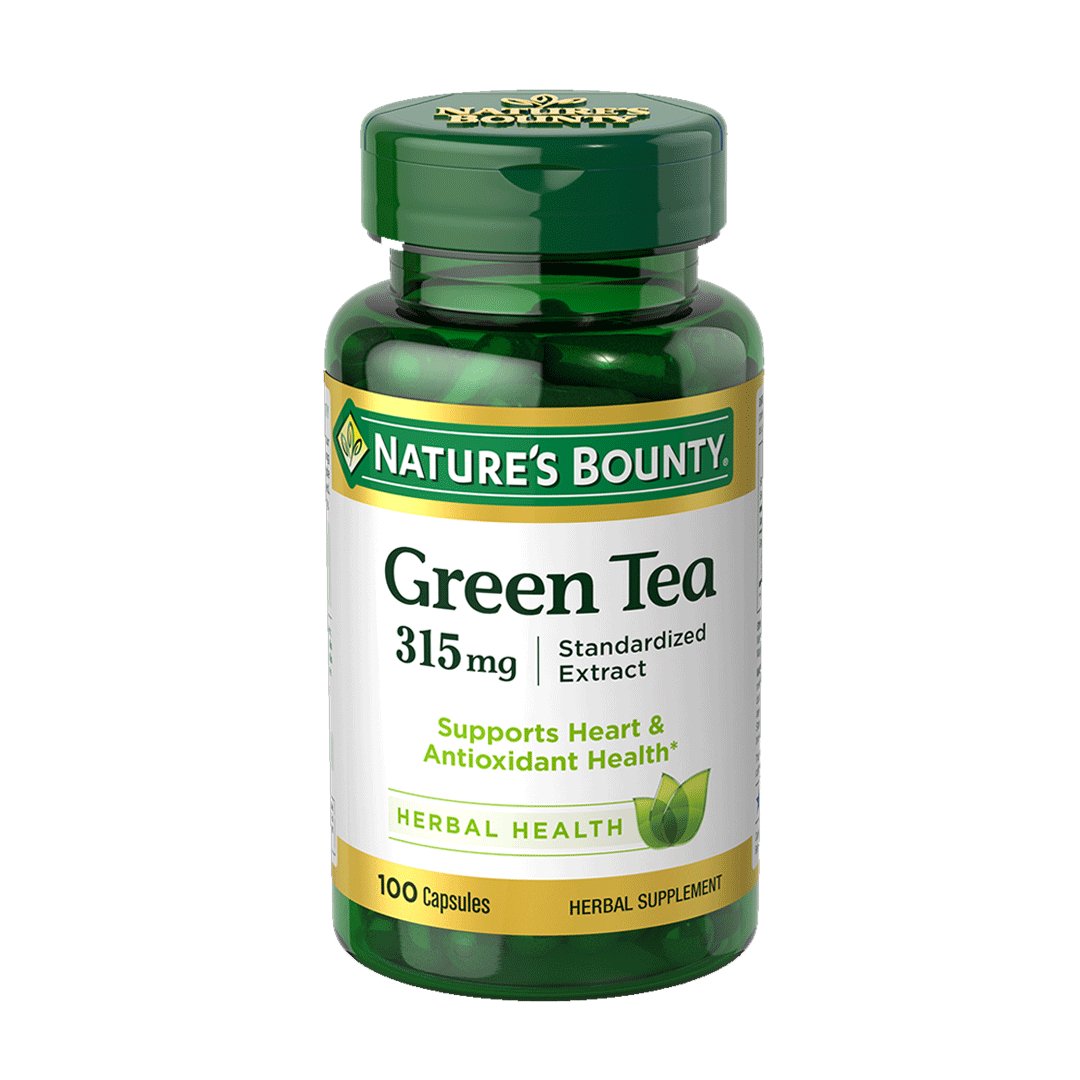 Buy Nature's Bounty Green Tea Extract 315mg, 100 Ct Online in Pakistan | My Vitamin Store - Multivitamins, Vitamins and Supplements