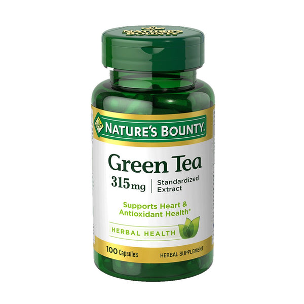Nature's Bounty Green Tea Extract 315mg, 100 Ct - My Vitamin Store