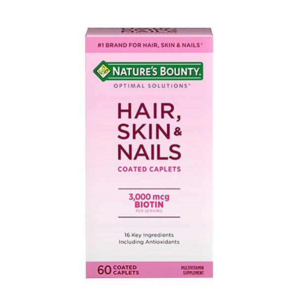 Nature's Bounty Hair, Skin & Nails, 60 Ct - My Vitamin Store