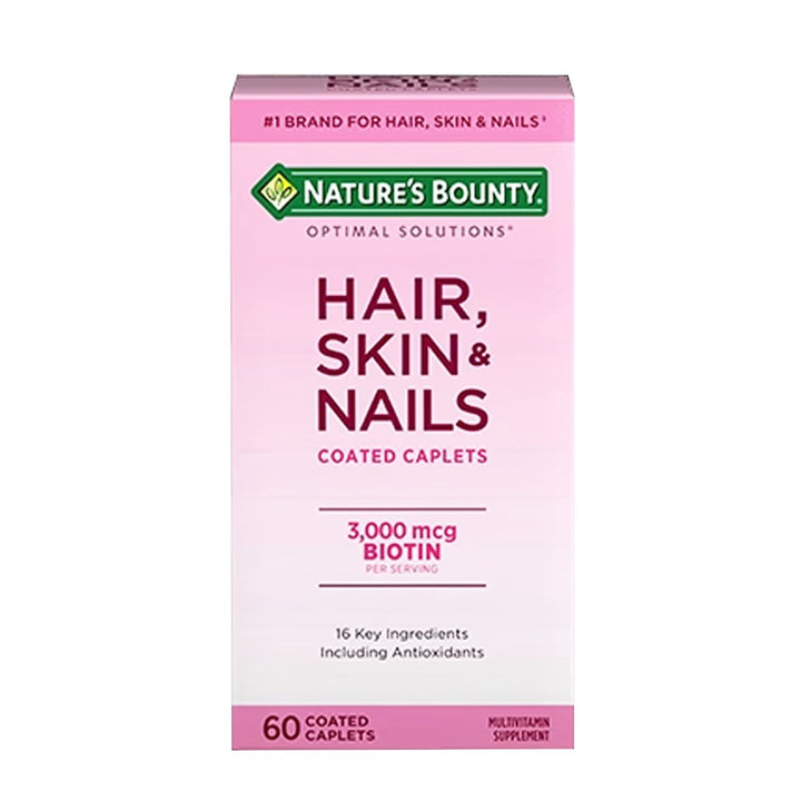 Nature's Bounty Hair, Skin & Nails, 60 Ct - My Vitamin Store