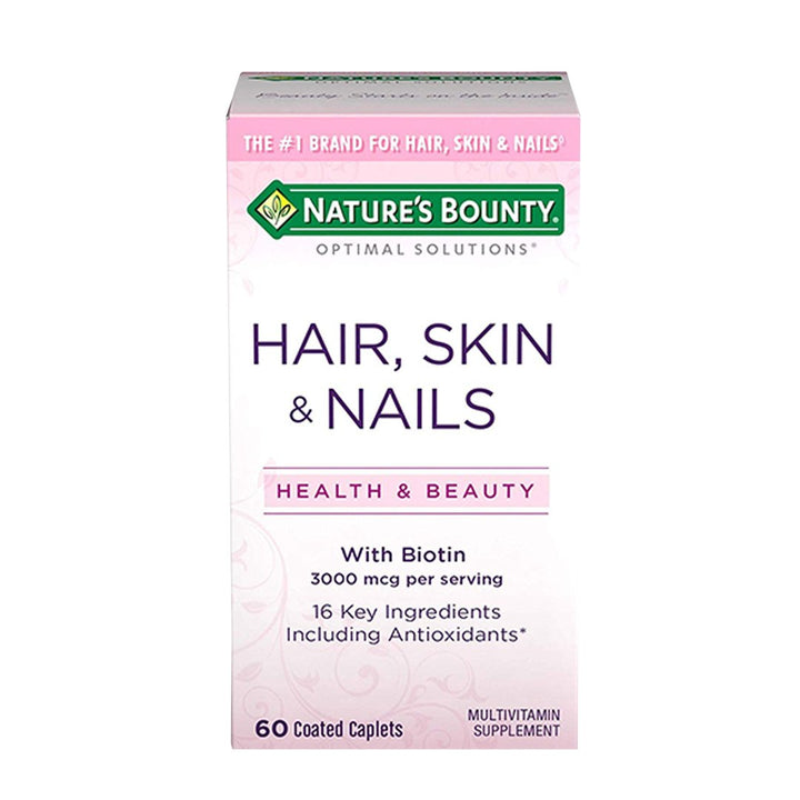 Nature's Bounty Hair, Skin & Nails, 60 Ct - My Vitamin Store