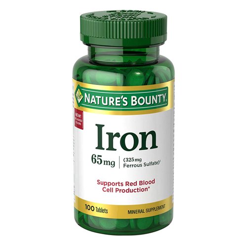Nature's Bounty Iron 65mg - My Vitamin Store