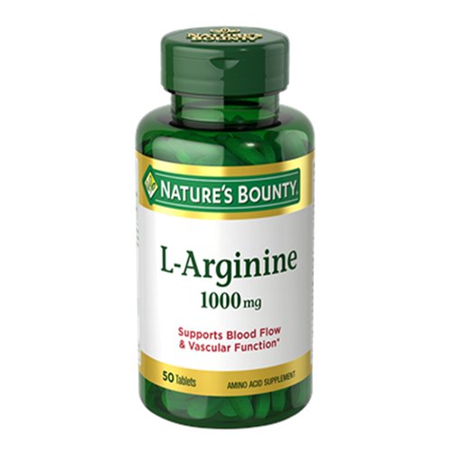 Nature's Bounty L-Arginine 1000mg, 50 Ct - My Vitamin Store