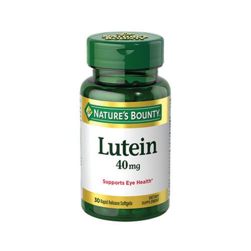 Nature's Bounty Lutein 40mg, 30 Ct - My Vitamin Store