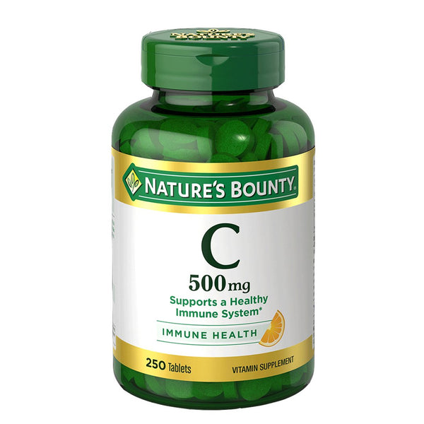Nature's Bounty Vitamin C 500mg, 250 Ct - My Vitamin Store