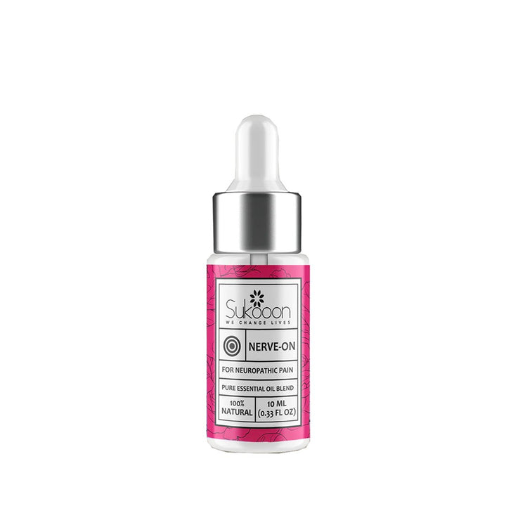 Nerve On Essential Oil Blend for Neuropathic Pain, 10ml - Sukooon - My Vitamin Store