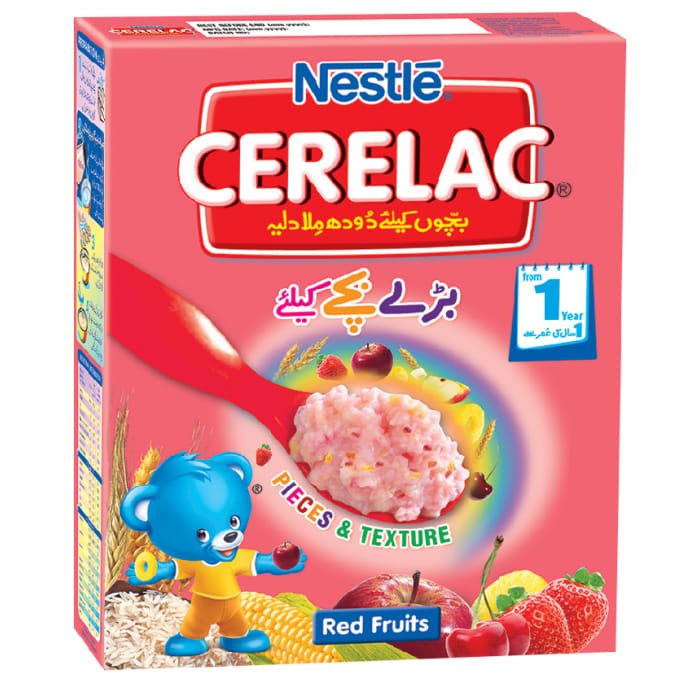 Nestle Cerelac Multi Grain with Red Fruits, 175g - My Vitamin Store
