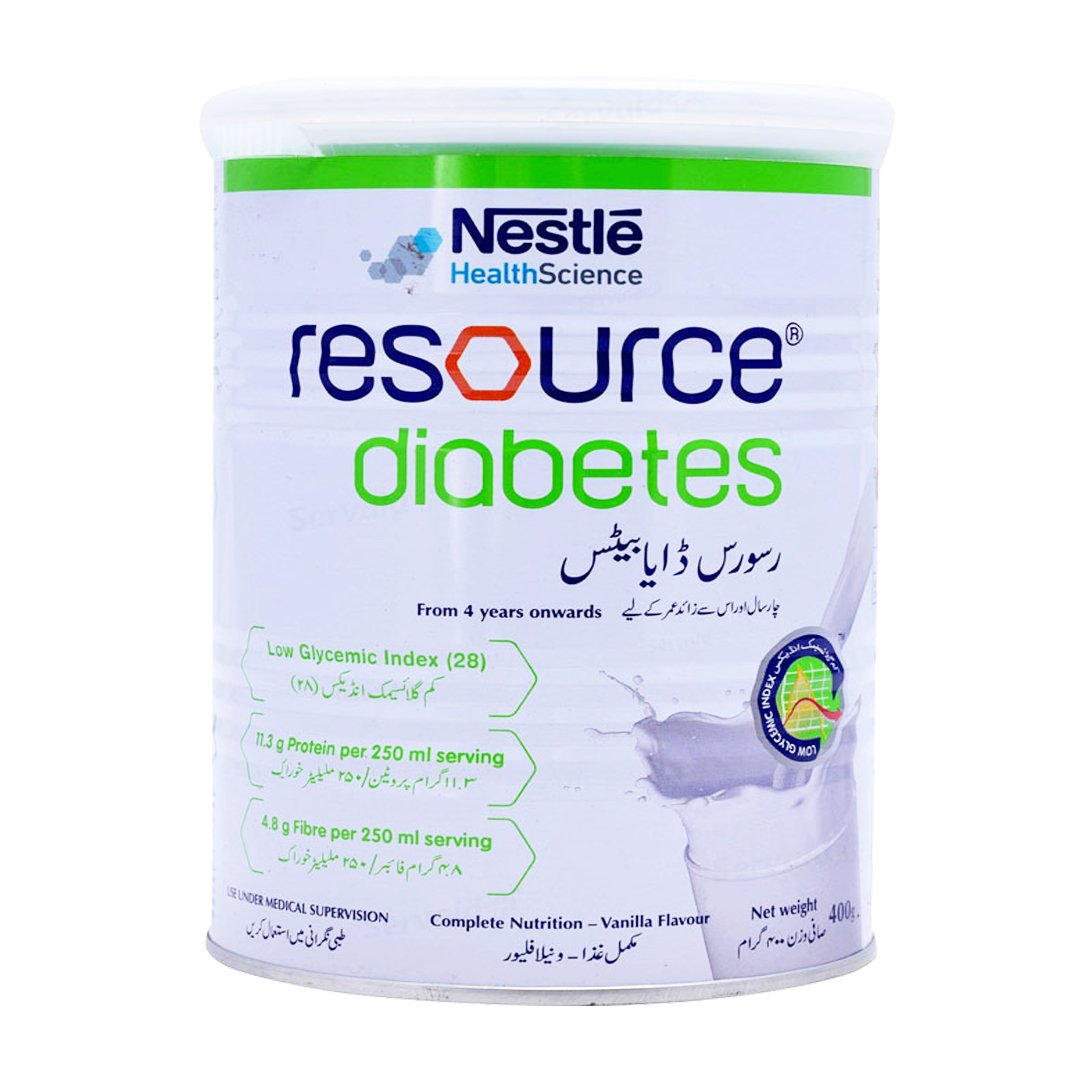 Buy Nestle Resource Diabetes, 400g Online in Pakistan | My Vitamin ...