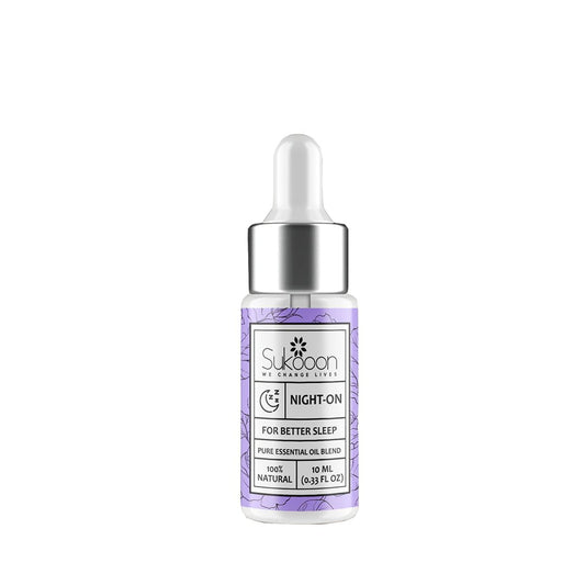 Night On Essential Oil Blend for Better Sleep, 10ml - Sukooon - My Vitamin Store