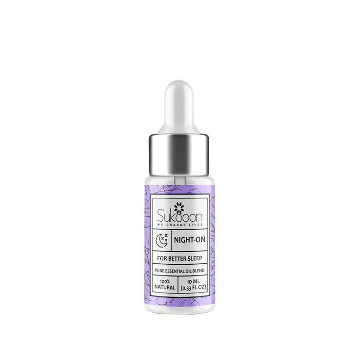 Night On Essential Oil Blend for Better Sleep, 10ml - Sukooon - My Vitamin Store