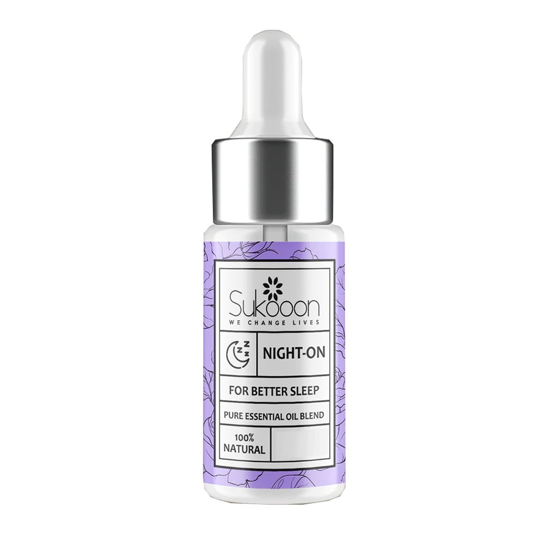 Night On Essential Oil Blend for Better Sleep, 30ml - Sukooon - My Vitamin Store