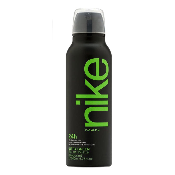 Nike Man Ultra Green Deodorant Spray, 200ml - My Vitamin Store