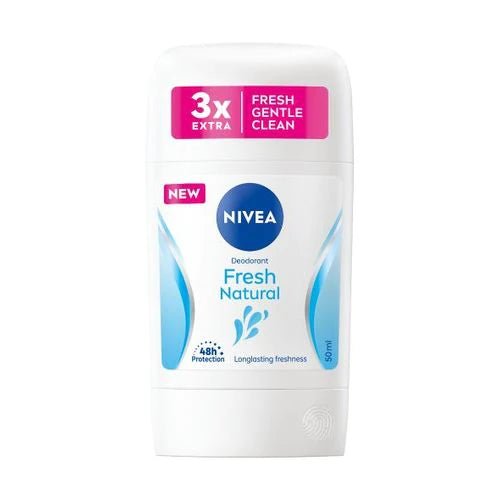 Nivea Fresh Quick Dry Clean Deodorant Fresh Stick, 50ml - My Vitamin Store